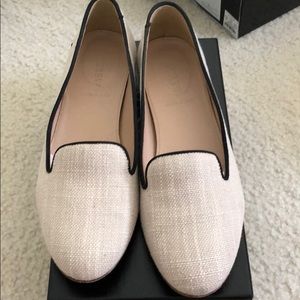 J Crew Woven Linen Loafer 8.5